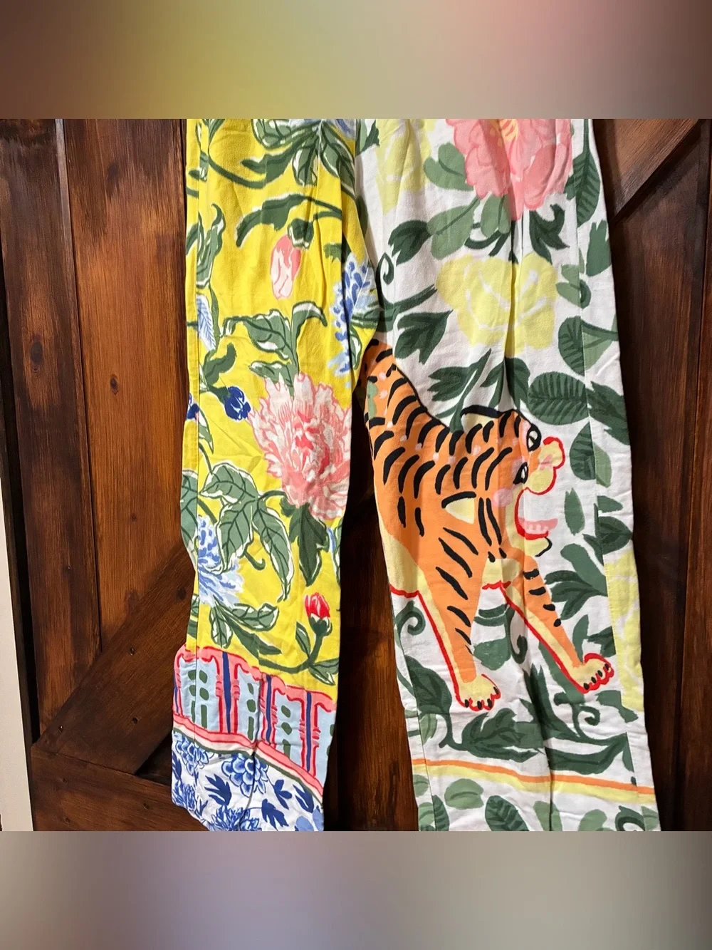 Anthropologie Lil Sire Tigresa Flannel Sleep Pants - Picture 6 of 10